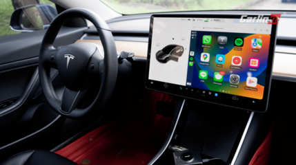 让特斯拉用上 CarPlay，只需要三百块？无线CarPlay穿越指南